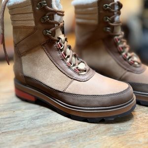 Brand New SOREL Lennox Waterproof Lace-up Tan Boot